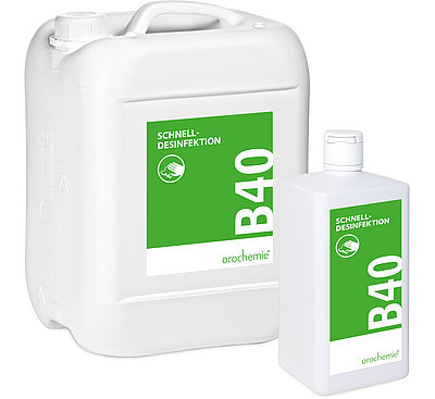 B 40 Schnelldesinfektion N.B40 B 40 Schnelldesinfektion