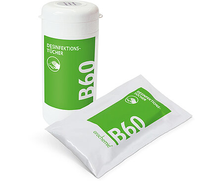 B 60 Desinfektionstücher N.B60 B 60 Desinfektionstücher