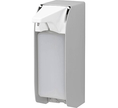Touchless-Händedesinfektionsspender (Aluminium) für 500-ml-Flaschen, berührungsfrei W.OHS.60XT Touchless-Händedesinfektionsspender (Aluminium) für 500-ml-Flaschen, berührungsfrei